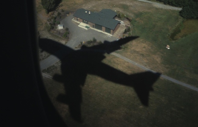 Shadow of a 747