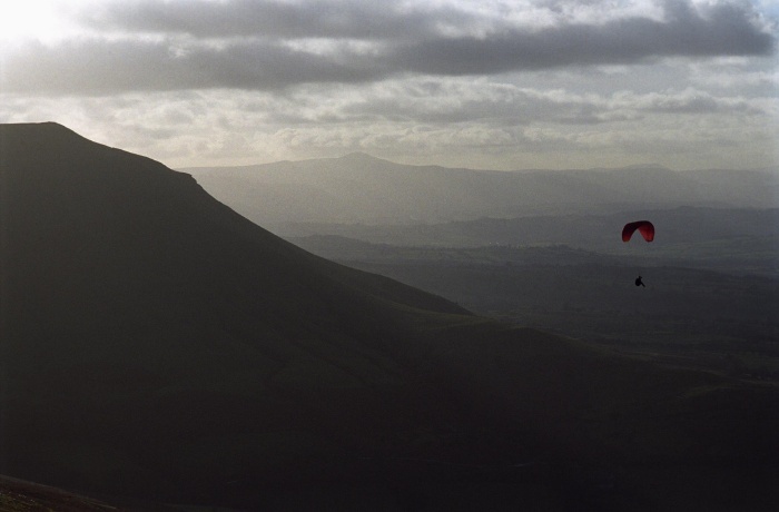 January 2006. Paragliding