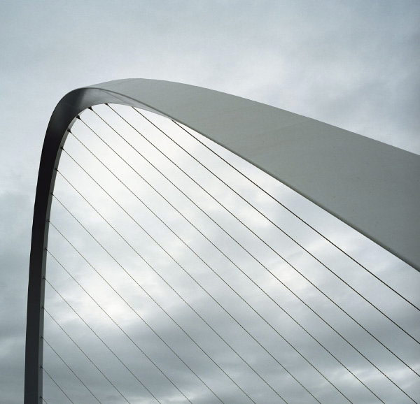  'Harp' bridge over Clyde, Glasgow