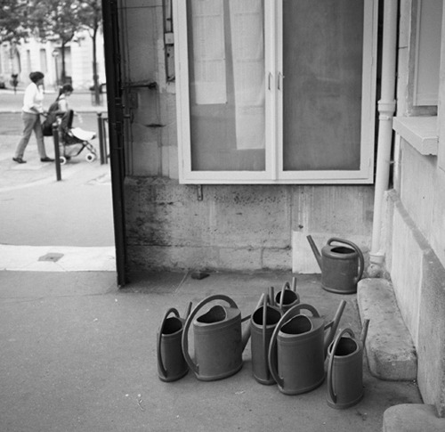 Paris watering cans